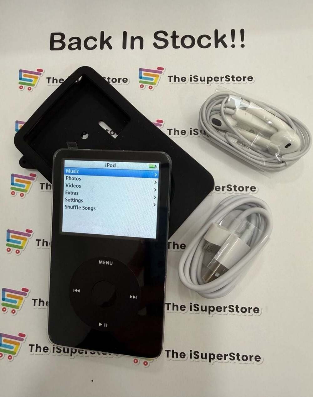 Refurbished Apple iPod Classic 5th Gen 60GB  SSD Upgrade 1 YR CPS Warranty